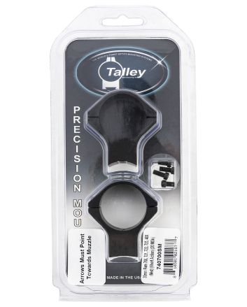 Talley 740700SM Scope Mount/Ring ComboBlack Anodized Aluminum 30mm Tube Remington 700/721/722/725/40X Medium Rings Short Action 20 MOA