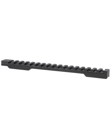 Talley PLM258725 Savage Picatinny RailBlack Anodized Long Action 20 MOA