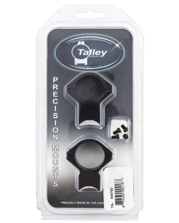 Talley 940793 Scope Mount/Ring ComboBlack Anodized Aluminum 1" Tube Savage 93R/B.Mag/Mark II Medium Rings 0 MOA