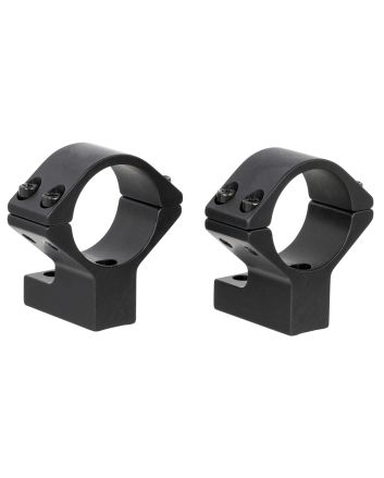 Talley 940759 Scope Mount/Ring ComboBlack Anodized Aluminum 1" Tube Tikka T1/T1X Medium Rings 0 MOA