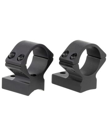 Talley 930706 Scope Mount/Ring ComboBlack Anodized Aluminum 1" Tube Weatherby Mark V Low Rings Non-Magnum Action 0 MOA