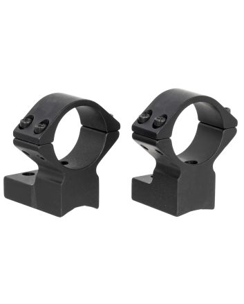 Talley 95X702 Scope Mount/Ring ComboBlack Aluminum 1" Tube Winchester Model 70 High Rings 0 MOA