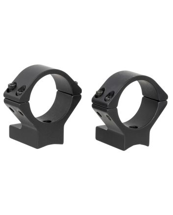 Talley 730702 Scope Mount/Ring ComboBlack Aluminum 30mm Tube Winchester Model 70 Low Rings 0 MOA
