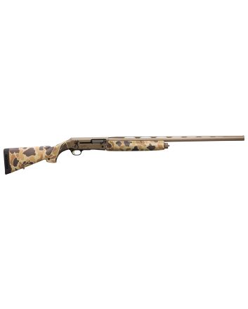 Browning 011430205 Silver Field 12 Gauge 3.5" 4+1 26" Barrel, Flat Dark Earth Cerakote Metal Finish, Vintage Tan Camo Synthetic Stock