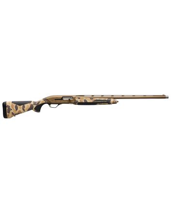 Browning 011739205 Maxus II Wicked Wing 12 Gauge 3.5" 4+1 (2.75") 26" Burnt Bronze Cerakote Barrel/Rec, Vintage Tan Camo Stock w/SoftFlex Cheek Pad &amp; Overmolded Grip Panels