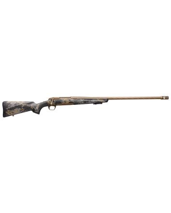 Browning 035539282 X-Bolt Mountain Pro Long Range 6.5 Creedmoor 4+1 26" MB Fluted Burnt Bronze Cerakote Accent Graphic Black Carbon Fiber Stock Right Hand (Full Size)