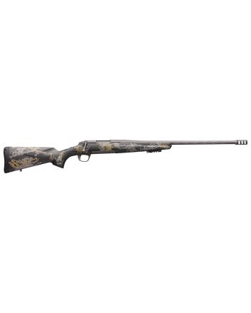 Browning 035540288 X-Bolt Mountain Pro 28 Nosler 3+1 26" MB Fluted Tungsten Gray Cerakote Accent Graphic Black Carbon Fiber Stock Right Hand (Full Size)