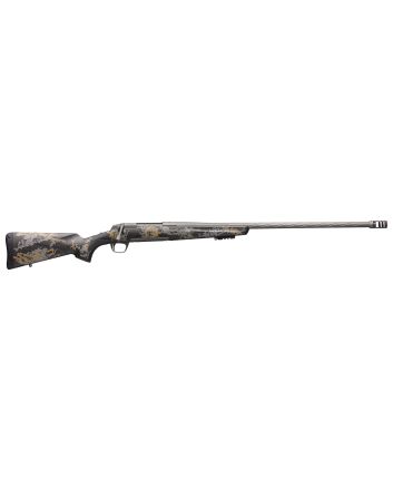 Browning 035541227 X-Bolt Mountain Pro Long Range 7mm Rem Mag 3+1 26" MB Fluted Tungsten Gray Cerakote Accent Graphic Black Carbon Fiber Stock Right Hand (Full Size)