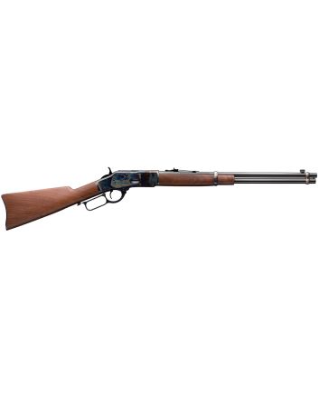 Winchester Repeating Arms 534280137 Model 1873 Competition Carbine High Grade Full Size 38 Special 357 Mag 10+1 20" Polished Blued Steel Barrel, Color Case Hardened Drilled &amp; Tapped Steel Receiver, Gr