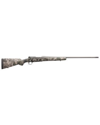 Winchester Guns 535244220 Model 70 Extreme 308 Win 5+1 Cap 22" MB Tungsten Gray Cerakote Rec/Barrel TrueTimber VSX Fixed Bell &amp; Carlson Stock Right Hand with MOA Trigger System (Full Size) No Sights