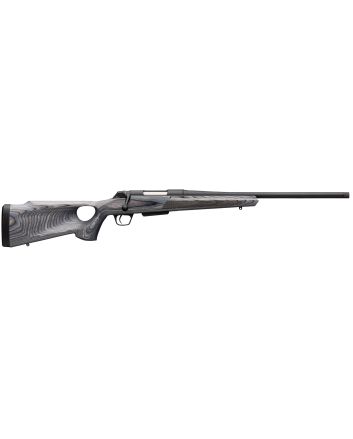 Winchester Guns 535727212 XPR Thumbhole Varmint SR 243 Win 3+1 Cap 24" TB Blued Perma-Cote Rec Matte Black Laminate Fixed Thumbhole Stock Right Hand with MOA Trigger System (Full Size) No Sights