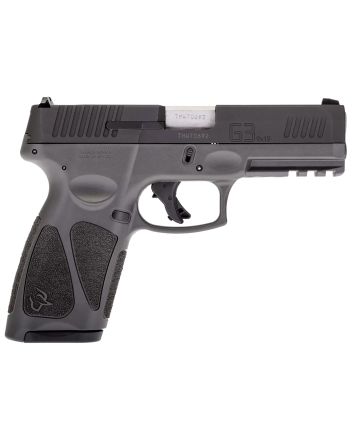 Taurus 1G3B941G G3Full Size Frame 9mm Luger 15+1/17+1 4" Matte Stainless Steel Barrel, Matte Black Tenifer Serrated Steel Slide, Gray Polymer Frame w/Picatinny Rail, Gray Polymer Grip, Right Hand