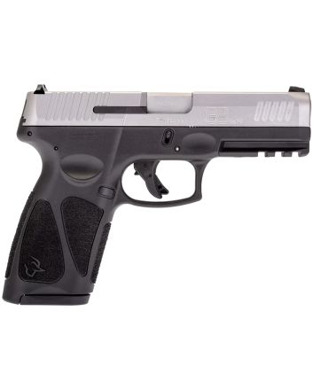 Taurus 1G3B94915 G3Full Size Frame 9mm Luger 15+1 4" Matte Stainless Steel Barrel, Matte Serrated Stainless Steel Slide, Black Polymer Frame w/Picatinny Rail, Polymer Grip, Right Hand
