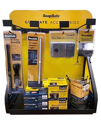 SnapSafe 77500 Safe Top DisplayYellow Countertop