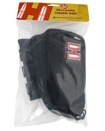 Hornady 99108 Gun Cheek PieceBlack Cordura 5rd Rifle Right Hand