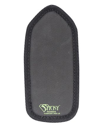 Sticky Holsters COMFORTPADLG Comfort Pad Holster Cushion IWB Size Large Black Foam Hook &amp; Loop Ambidextrous