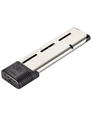 Wilson Combat 50045FS10 191110rd Extended Floorplate 45 ACP Fits Wilson Combat 1911 Elite Tactical Stainless Steel