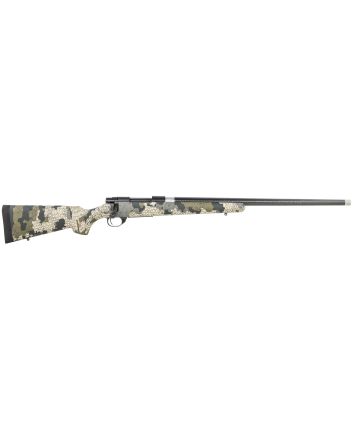 Howa HSCF65CVER M1500 HS Precision 6.5 Creedmoor 5+1 24" Threaded Carbon Fiber Barrel, Black Metal Finish, KUIU Verde 2.0 Fixed HS Precision Stock
