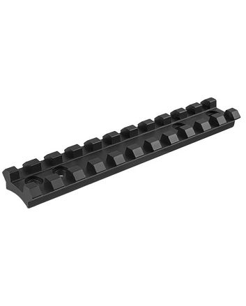 TruGlo TGTG8940A Picatinny Optic RailMatte Black Anodized