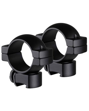 TruGlo TGTG8960B2 Lightweight Scope RingsMatte Black 1" Medium 2 Screws (1 Per Side)