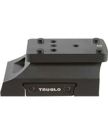 TruGlo TGTG8977B Universal Red Dot Sight RiserBlack Anodized