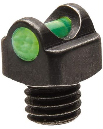 TruGlo TGTG954DG StarBrite Deluxe BeadBlack | Green Fiber Optic Front Sight 2.6mm Threads