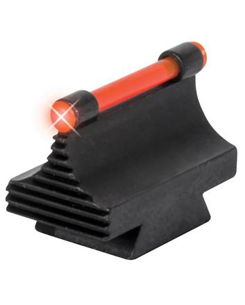 TruGlo TGTG95450RR 3/8" Dovetail Front SightBlack 0.450" Red Ramp for Rifle