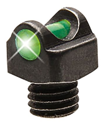 TruGlo TGTG954EG StarBrite Deluxe BeadBlack | Green Fiber Optic Front Sight 3mm Threads