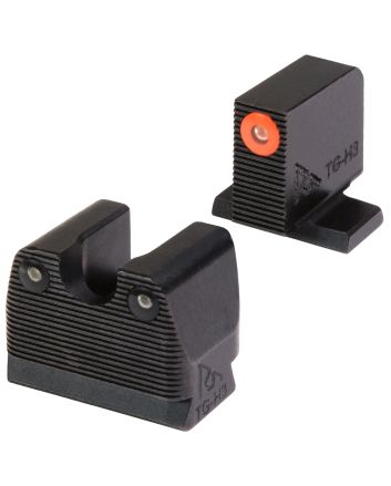 Rival Arms RARA1A231S SIG Sauer 3-Dot Night SightsGreen Tritium Orange Outline Front Sight-Green Tritium Black Outline Rear Sight
