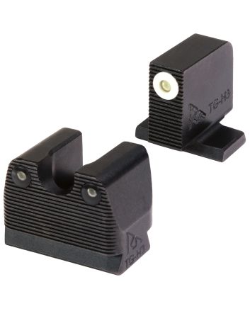Rival Arms RARA3B231S SIG Sauer 3-Dot Night SightsGreen Tritium White Outline Front Sight-Green Tritium Black Outline Rear Sight