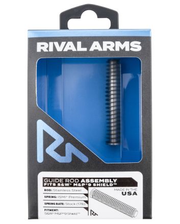 Rival Arms RARA50M101S Guide Rod Assembly Guide Rod Assembly Stainless Steel for S&amp;W M&amp;P-9