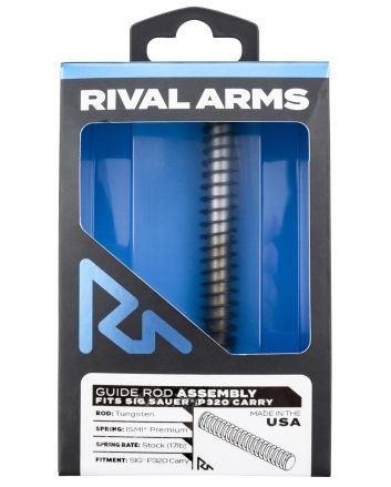 Rival Arms RARA50S301T Guide Rod Assembly Guide Rod Assembly Tungsten for Sig P320 Carry