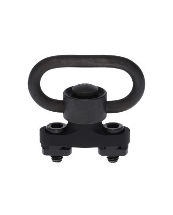 Rival Arms RARA92P2A Swivel Stud MountBlack Manganese Phosphate Finish, 1.5" Recessed Button Steel Swivel compatible with Picatinny Rail