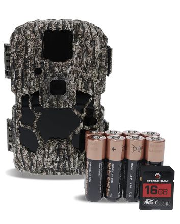 Stealth Cam STCPXV26CMO Prevue 26 Combo Camo 2.40" Color TFT Display, Up to 32GB SD Card Memory, Features Integrated Python Provision Lock Latch