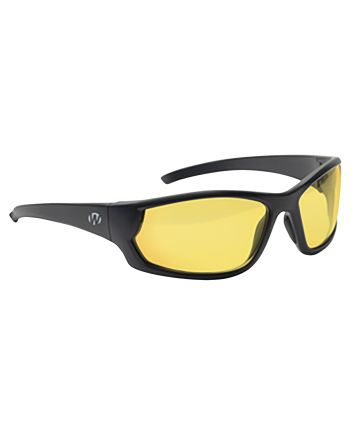 Walker's GWPIKNFF1AMB Ballistic Eyewear IKON Carbine Adult Amber Lens Matte Black Frame