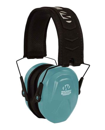 Walker's GWPCRPASTL Razor Compact Passive Muff 24 dB Over the Head Teal/Black Polymer Fits Youth/Women