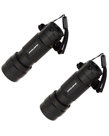 Cyclops CYCFL142PK 14 LED FlashlightBlack Anodized 80 Lumens White14 LED