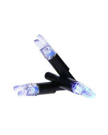NAP NAPILLNBL6PK Thunderglo Illuminated Nock Blue 6 Pack