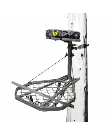 Hawk HWKHF2025 Helium Pro Hang-On Gray Powder-Coating Aluminum 24" W x 30" D