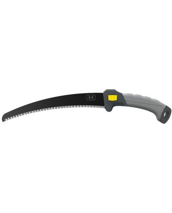 Hawk HWKPBSAW PruningFixed High Carbon Steel Aluminum 11", Black Titanium Nitride Finish, TPR Grip