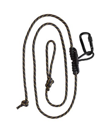 Muddy MUDMSA070 Safety Harness Lineman's Rope Black Nylon
