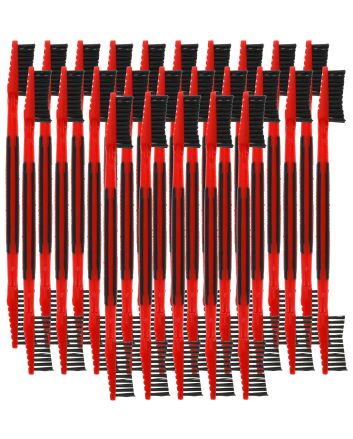 Birchwood Casey NYLBRSH2 Cleaning BrushPlastic Nylon Bristles Double Ended Tip 25 Pack