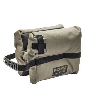 Birchwood Casey TSRB H-Bag Shooting Rest Unfilled Tan Polyester, Self-Tightening Grip, Non-Marring Surface, Integrated Carry Strap 12" L x 7" H x 1" W