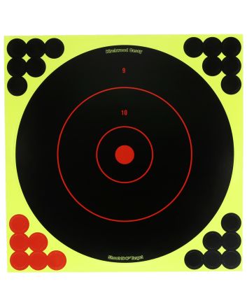 Birchwood Casey TDSNC1225PK Target DispenserAdhesive Paper 12" Bullseye Includes Pasters 25 Per Pack