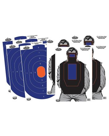 Birchwood Casey 35735 Dirty Bird Combo Pack Silhouette Paper Target 12" x 18" 8 Per Pkg