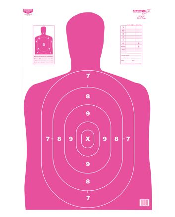 Birchwood Casey 37040 EZE-Scorer BC-27 Silhouette Paper Target 23" x 35" 100 Per Pkg