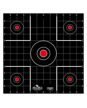 Birchwood Casey 35270 Dirty BirdBullseye Tagboard Target 12" 100 Per Pkg