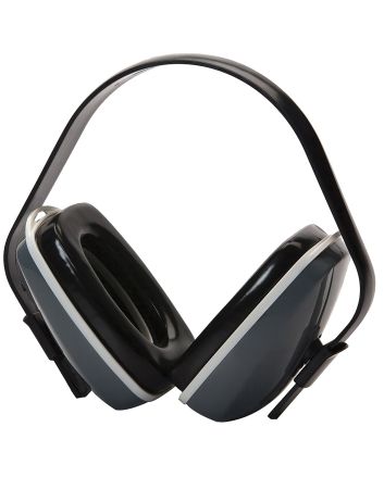 Pyramex PM2010 Ear MuffFoam 22 dB Over the Head Gray/Black Adult 1 Pair
