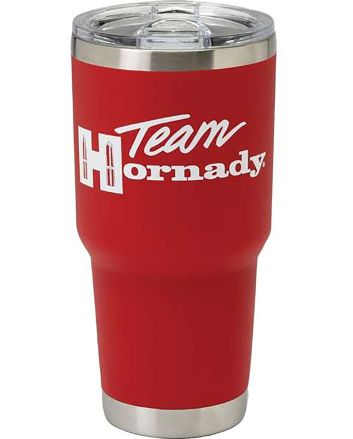 Hornady 99134 Team Hornady Tumbler Red Stainless Steel 30 oz