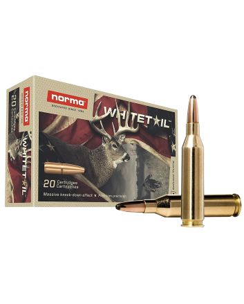Norma Ammunition 20160462 Dedicated Hunting Whitetail 243Win 100gr Pointed Soft Point 20 Per Box/10 Case